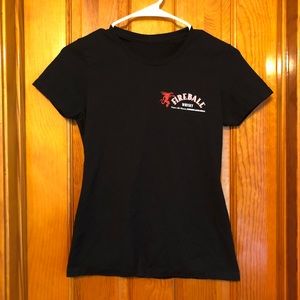 Fireball whisky tee shirt size small